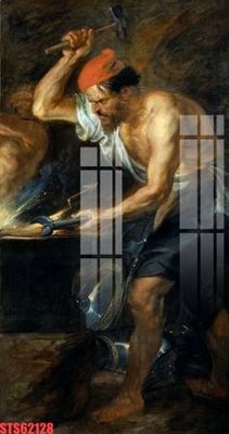 File gốc Tranh sơn dầu phương tây tổng hợp STS62128 (in lụa) họa tiết 3D