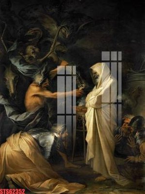 File ảnh Tranh sơn dầu phương tây tổng hợp STS62352 (gốc) in biển hiệu