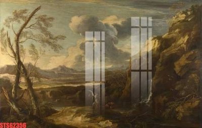 File in ấn Tranh sơn dầu phương tây tổng hợp STS62356 (bản gốc) sắc nét