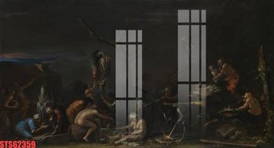 File gốc Tranh sơn dầu phương tây tổng hợp STS62359 (PNG) chất lượng cao