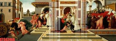 File gốc Tranh sơn dầu phương tây tổng hợp STS62466 (AI/EPS) cho in ấn