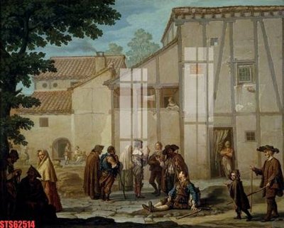 File tranh gốc in trần nhà Tranh sơn dầu phương tây tổng hợp STS62514 3D