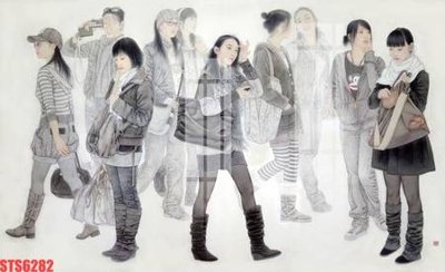 File PSD Tranh sơn dầu phương tây tổng hợp STS6282 (chất lượng in ấn)