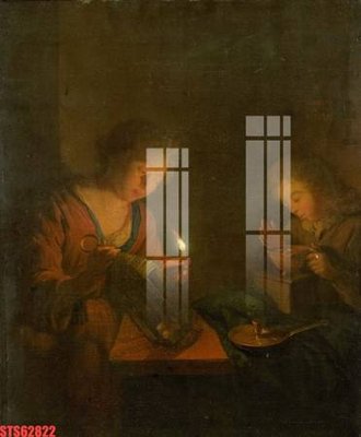 File gốc Tranh sơn dầu phương tây tổng hợp STS62822 (trang trí) cho phòng khách