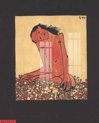 File gốc Tranh sơn dầu phương tây tổng hợp STS62858 (cho in UV) siêu nét