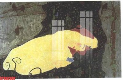 Tải file Tranh sơn dầu phương tây tổng hợp STS62887 (gốc) chủ đề hoa sen