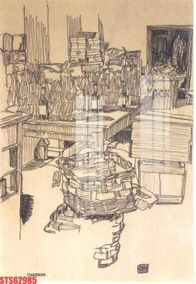 Download file Tranh sơn dầu phương tây tổng hợp STS62985 (gốc) cho xưởng in