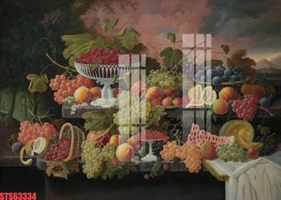 Tải file Tranh sơn dầu phương tây tổng hợp STS63334 (PSD) cho in tranh kính