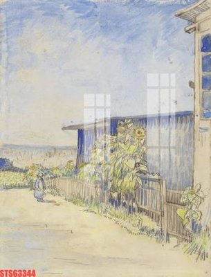 File gốc Tranh sơn dầu phương tây tổng hợp STS63344 (in mica) làm quà tặng