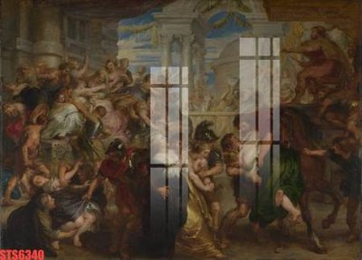 Tải file Tranh sơn dầu phương tây tổng hợp STS6340 (gốc) làm tranh treo tường