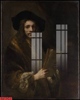 File gốc Tranh sơn dầu phương tây tổng hợp STS6345 (AI/EPS) cho in ấn