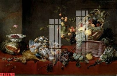 File gốc Tranh sơn dầu phương tây tổng hợp STS63783 (vector) cho in ấn