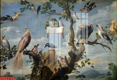 File gốc Tranh sơn dầu phương tây tổng hợp STS63788 (vector) cho in ấn