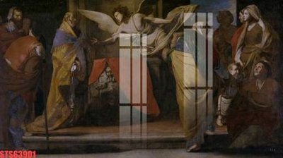 Download file gốc Tranh sơn dầu phương tây tổng hợp STS63901 (in mica) trong suốt