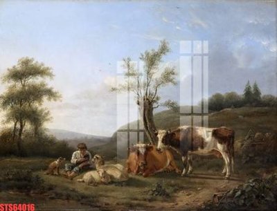 File gốc Tranh sơn dầu phương tây tổng hợp STS64016 (trang trí) cho phòng khách