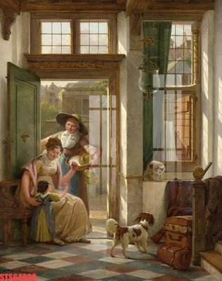 Tải file Tranh sơn dầu phương tây tổng hợp STS64038 (gốc) làm file tranh quảng cáo