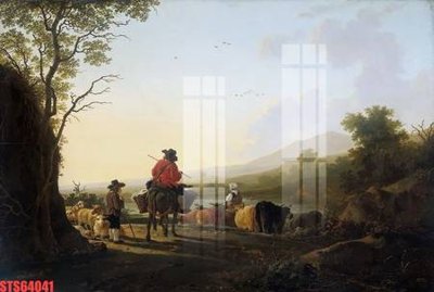 File tranh Tranh sơn dầu phương tây tổng hợp STS64041 (bản gốc) in canvas