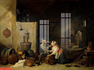 Tải file Tranh sơn dầu phương tây tổng hợp STS64530 (gốc) làm file thiết kế