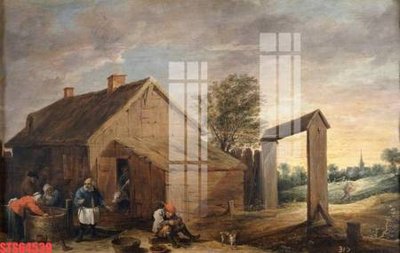 File tranh Tranh sơn dầu phương tây tổng hợp STS64539 (gốc) chủ đề thiên nhiên