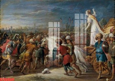 Tải file Tranh sơn dầu phương tây tổng hợp STS64541 (gốc) chủ đề phong thủy