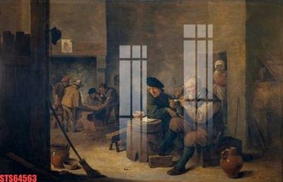 Tải file PSD Tranh sơn dầu phương tây tổng hợp STS64563 (nguyên layer) để in