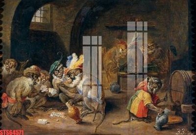 Hình ảnh file gốc in lụa Tranh sơn dầu phương tây tổng hợp STS64571