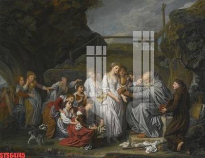 File gốc Tranh sơn dầu phương tây tổng hợp STS64745 (PNG) nền trong suốt