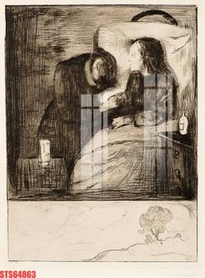 File in trần Tranh sơn dầu phương tây tổng hợp STS64863 (bản gốc) mây trời