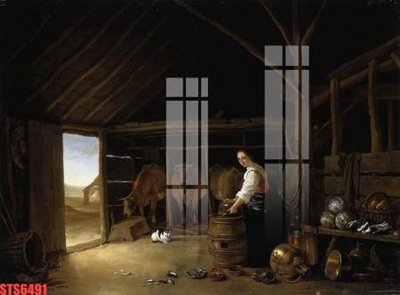 File tranh gốc Tranh sơn dầu phương tây tổng hợp STS6491 (bản đẹp) độc quyền