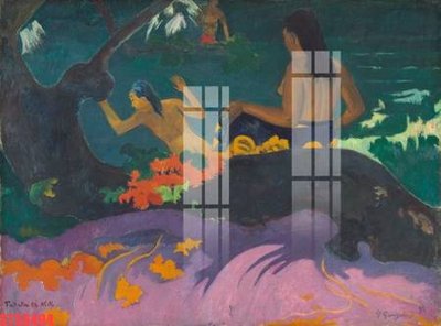 Download file Tranh sơn dầu phương tây tổng hợp STS6494 (gốc) in mica đèn LED