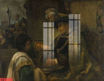 File ảnh Tranh sơn dầu phương tây tổng hợp STS6495 (gốc) trang trí khách sạn