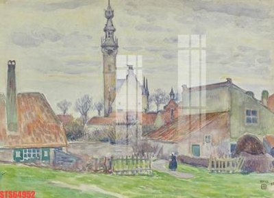 File tranh Tranh sơn dầu phương tây tổng hợp STS64952 (gốc) phong cách tối giản