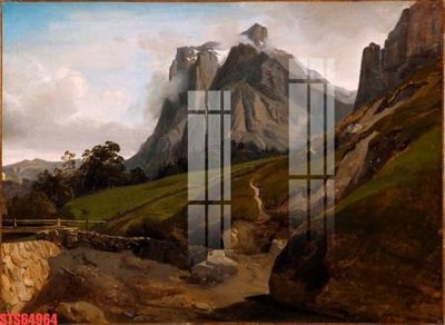 File tranh Tranh sơn dầu phương tây tổng hợp STS64964 (gốc) in film