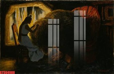 File gốc Tranh sơn dầu phương tây tổng hợp STS64988 (trang trí) phòng trẻ em