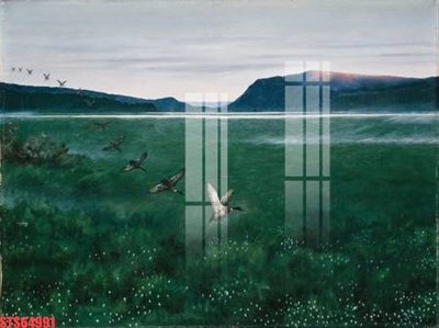 Tải file Tranh sơn dầu phương tây tổng hợp STS64991 (gốc) chủ đề phong thủy