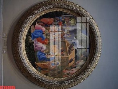 Download file Tranh sơn dầu phương tây tổng hợp STS64995 (gốc) in mica ốp bếp