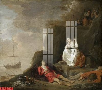 Tải file Tranh sơn dầu phương tây tổng hợp STS65034 (ảnh gốc) in gạch 3D