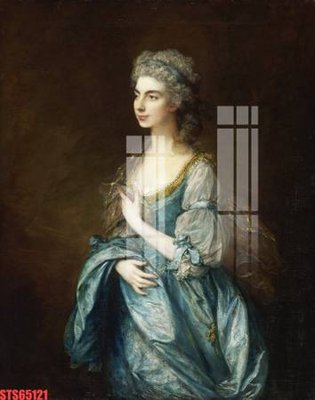 File in trần Tranh sơn dầu phương tây tổng hợp STS65121 (bản gốc) mây trời