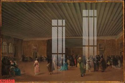 File in trần Tranh sơn dầu phương tây tổng hợp STS6519 (bản gốc) bầu trời