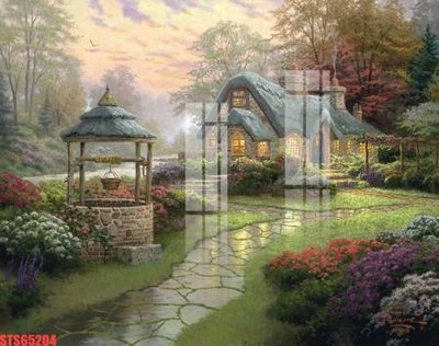 File ảnh Tranh sơn dầu phương tây tổng hợp STS65204 (gốc) in Hiflex