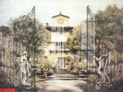 File gốc in mica Tranh sơn dầu phương tây tổng hợp STS6526 chất lượng