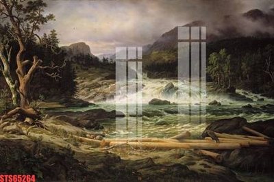 File in ấn Tranh sơn dầu phương tây tổng hợp STS65264 (bản gốc) từ file gốc