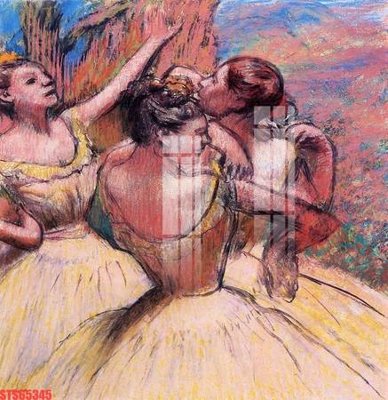 File ảnh Tranh sơn dầu phương tây tổng hợp STS65345 (gốc) trang trí khách sạn