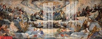 File gốc in ấn Tranh sơn dầu phương tây tổng hợp STS65517 chuẩn màu CMYK