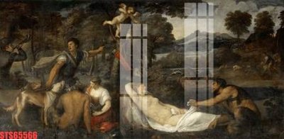 Tải file gốc Tranh sơn dầu phương tây tổng hợp STS65566 (in không vỡ ảnh)