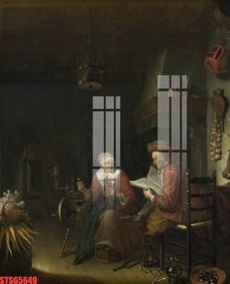 Download file gốc Tranh sơn dầu phương tây tổng hợp STS65649 (in mica) logo