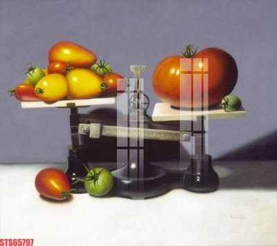 Download file gốc Tranh sơn dầu phương tây tổng hợp STS65797 (in mica) trang trí