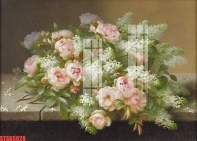 Chi tiết file tranh tráng gương Tranh sơn dầu phương tây tổng hợp STS65828 (ảnh gốc)