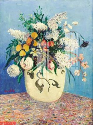 Download file gốc Tranh sơn dầu phương tây tổng hợp STS65870 (in mica) trong suốt