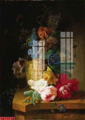 File gốc Tranh sơn dầu phương tây tổng hợp STS65871 (in mica) làm quà tặng